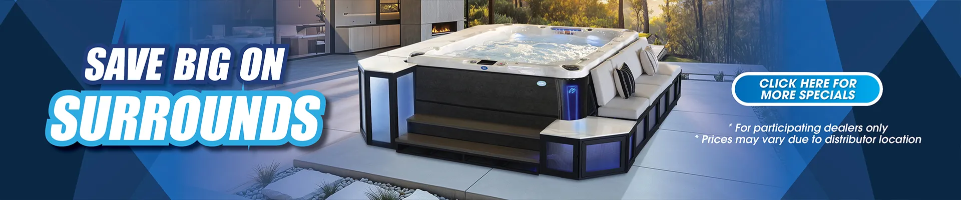 Calspas hot tub being used in a family setting - Southaven